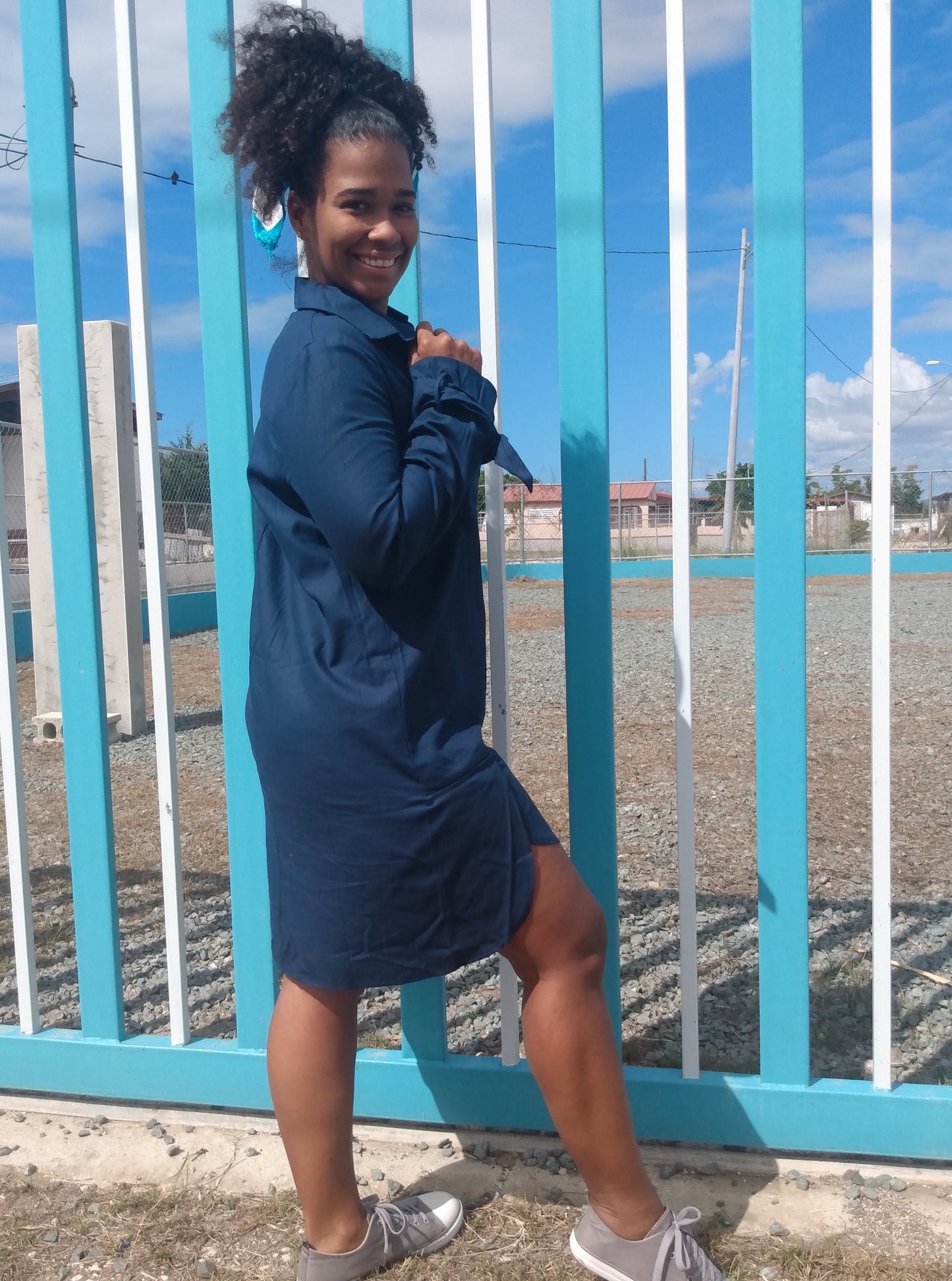 Button Dress