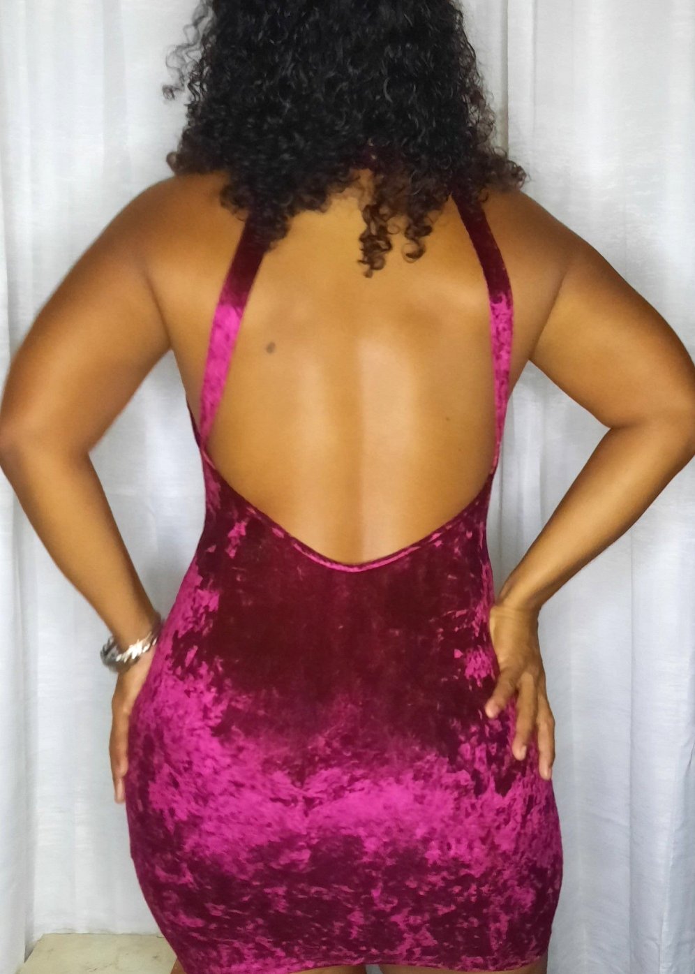 Velvet Mini Dress